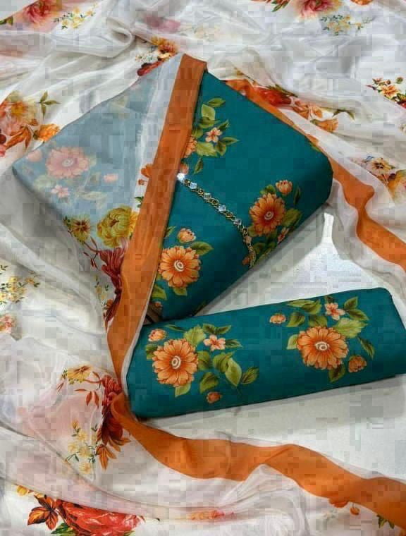 3 PC - SWISS LAWN DIGITAL PRINTED - AR19