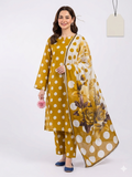 3 PC - PURE LAWN DIGITAL PRINTED - AR28