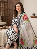 3 PC - SWISS LAWN DIGITAL PRINTED - AR08