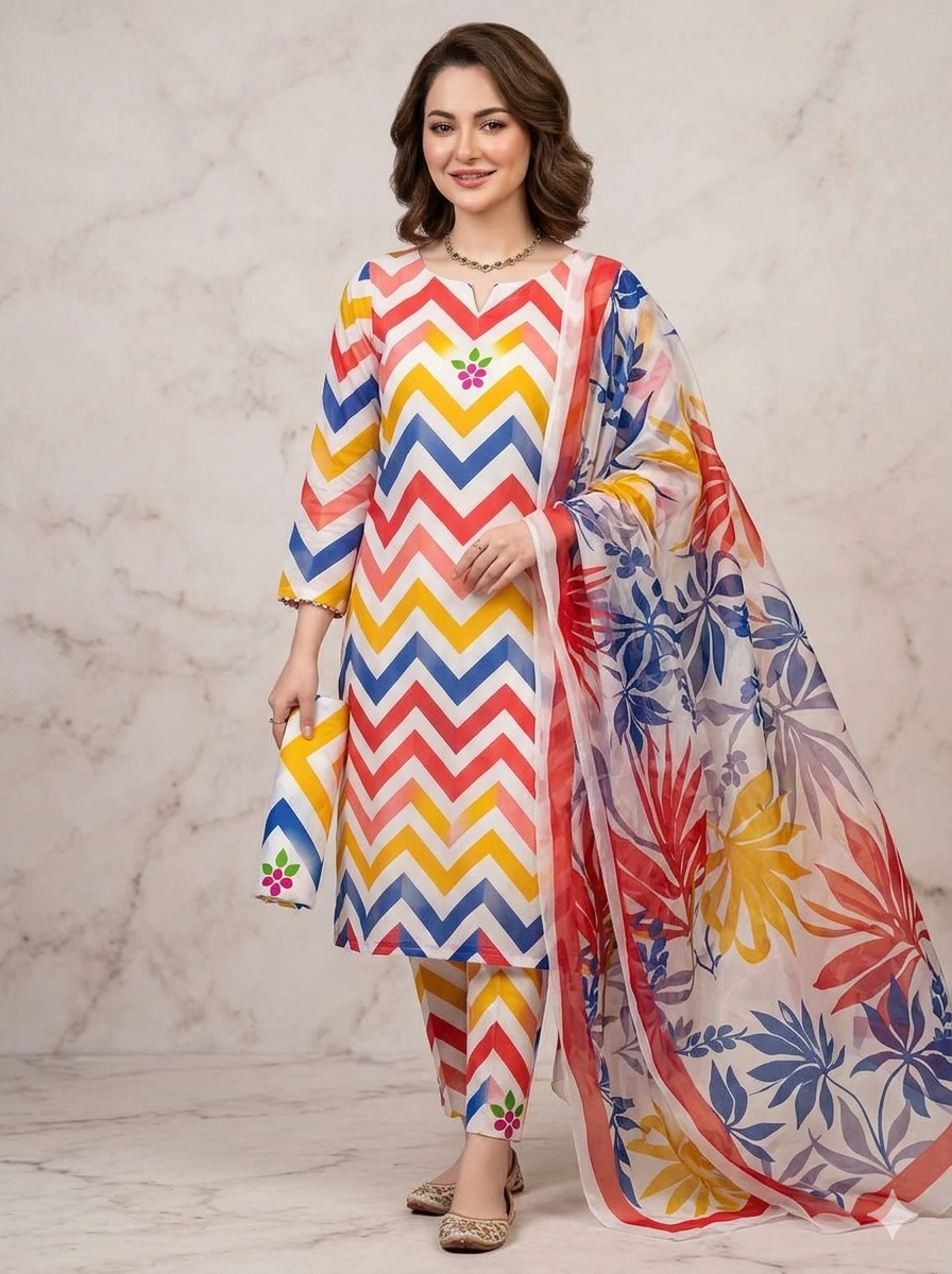 3 PC - SWISS LAWN DIGITAL PRINTED - AR15