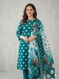 3 PC - PURE LAWN DIGITAL PRINTED - AR26